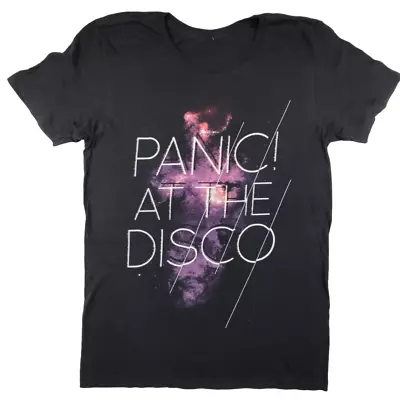 Buy Panic At The Disco T Shirt Size M Black Crew Graphic Band Tee Mens • 16.99£