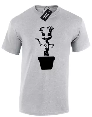 Buy Guardians Baby Groot Mens T Shirt Funny Film Rocket Cool Classic Film New Gift • 7.99£