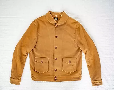 Buy Levi's Vintage Clothing 1950s Homerun Moleskin Cossack Suedette Menlo Jacket LVC • 185£