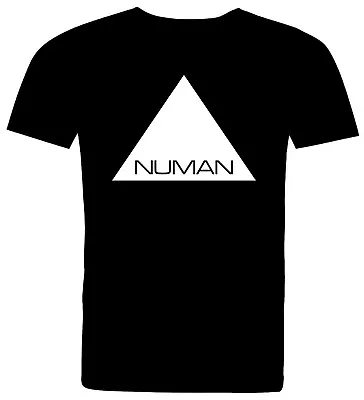 Buy Gary Numan '79 Pyramid T Shirt. Full Cotton Black T Shirt • 13£