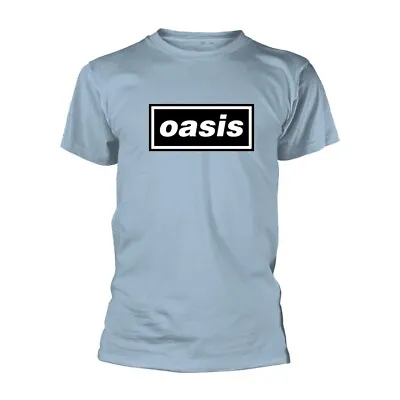 Buy Oasis 'Decca Logo' Blue T Shirt - NEW • 15.99£
