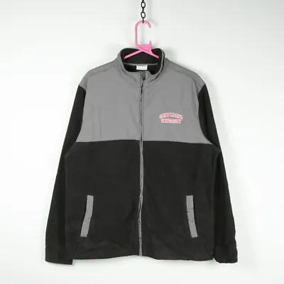 Buy CHAMPION College Fleece Jacket | Large | Bomber Vintage Retro University Zip • 16.79£
