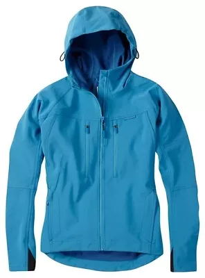 Buy Madison Zena Women's Softshell Cycling Jacket - Size 10 - Caribbean Blue • 29.99£