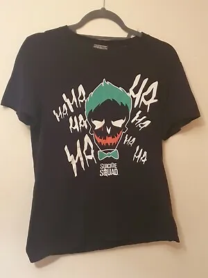 Buy Official Suicide Squad Logo T-shirt Black XS • 5.59£