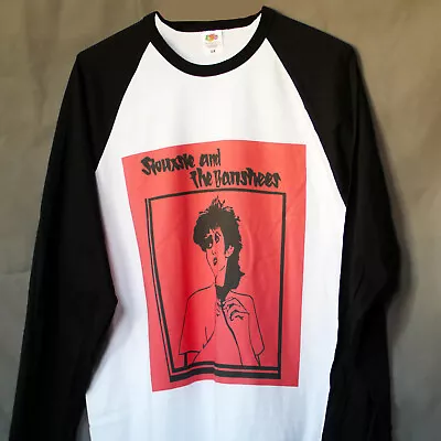 Buy Siouxsie And The Banshees Punk Rock Long Sleeve Baseball T-shirt Unisex S-3XL • 18.99£