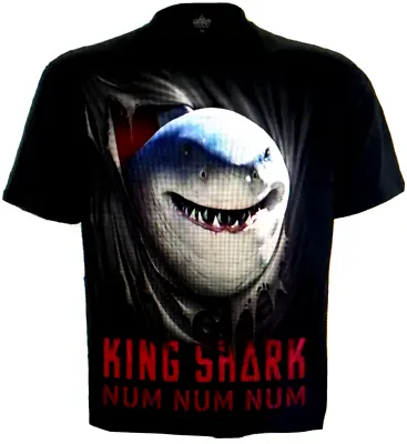 Buy Spiral Direct - T-Shirt Men's King Shark Cotton Size: L - Short Sleeve • 22.38£