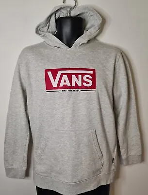 Buy VANS  Off The Wall Womens XL Grey Hoodie CLEAN  • 12.99£