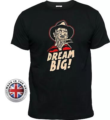 Buy Nightmare On Elm Street T Shirt Freddy Krueger Tshirt Mens Unisex+ladies Fitted • 24.99£