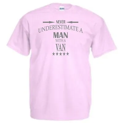 Buy Never Underestimate A Man With A Van T-Shirt, Van Driver TShirt, Driving T Shirt • 10.99£