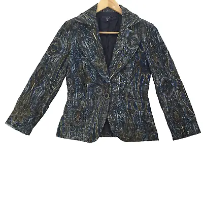 Buy Jeans Basic Multicolour Corduroy Cotton Regular Fit Jacket Women Size UK Small • 14.39£