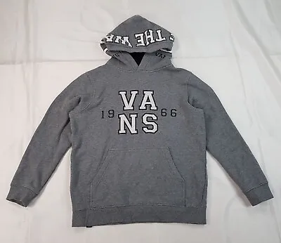 Buy Vans Size S Small Mens Womens Grey Cotton Pullover Hoodie Jumper Tracksuit • 17.98£