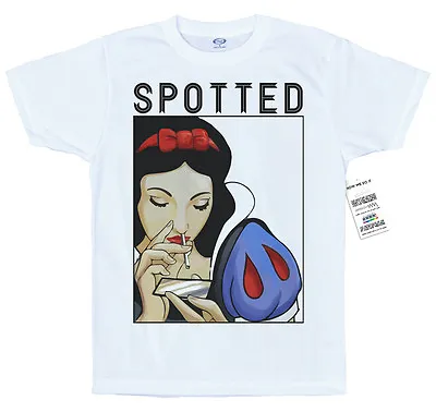 Buy Snow White Spotted T Shirt Design, Cocaine • 18£