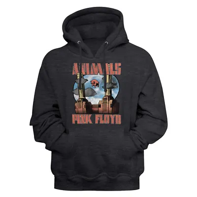 Buy Pink Floyd Animals Album Cover Men's Pullover Hoodie Psychedelic Music Merch • 61.36£