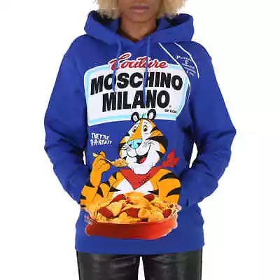 Buy Moschino Tony The Tiger Graphic Hoodie In Blue • 271.09£