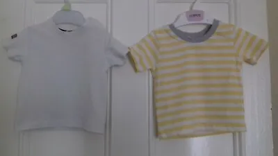 Buy Baby Boys Yellow & White & White  Simba  T-Shirt / Tops - Age 3-6 Months • 2.75£