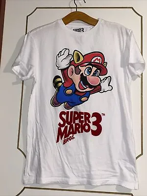 Buy Nintendo Super Mario Bros. 3 T-Shirt From Primark Size S • 7.99£