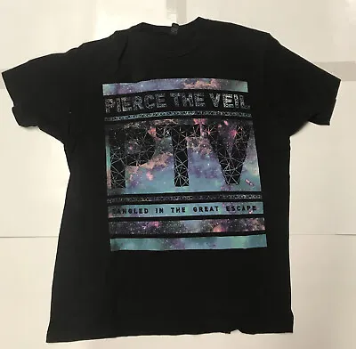Buy Pierce The Veil Tangled In The Great Escape Shirt Size Large • 19.30£