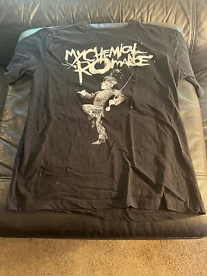 Buy My Chemical Romance T Shirt Rare Hollywood Shows Only Small Gerard Way Goth Emo • 11.34£
