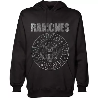 Buy The Ramones Presidential Seal Official Hoodie Hooded Top • 32.99£