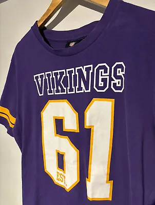 Buy Vikings 61 NFL Team Apparel T-Shirt. Size XL • 5.99£