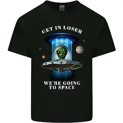 Buy Get In Loser Funny Alien UFO Mens Cotton T-Shirt Tee Top • 10.98£