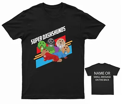 Buy Dashshund Superheroes T-Shirt • 13.95£