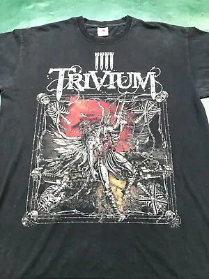 Buy 2008 Trivium T Shirt Medium Ascend To The Heavens To Destroy Them All Metalcore • 24.99£