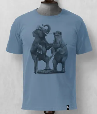 Buy Dirty Velvet - 100% Organic Cotton 'Big Game Hunters' T-shirt (Small & Medium) • 17.50£