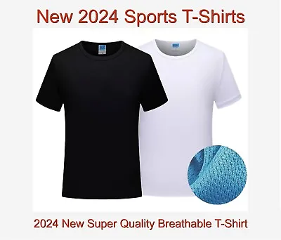 Buy New Plain Casual T Shirt For Men Best Quality 2024 Sizes S, M, L,XL • 5.49£