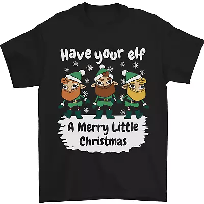Buy Have Your Elf A Merry Little Christmas Mens T-Shirt 100% Cotton • 9.99£