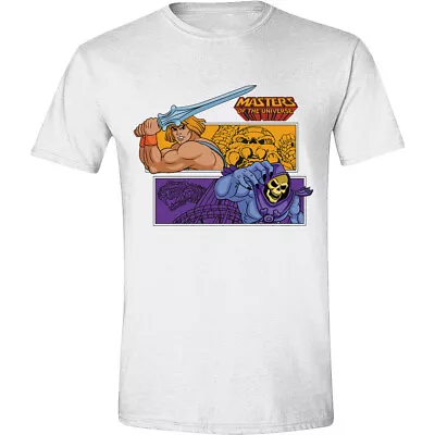 Buy Masters Of The Universe He-Man V Skeletor Official Merch T-shirt M/L/XL New • 21.79£