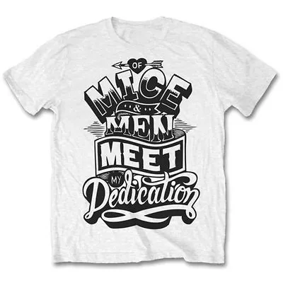 Buy OF MICE & MEN- DEDICATION Official T Shirt Mens Licensed Merch New • 15.95£