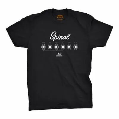 Buy Spinal Tap Amp Tee Mens TV Film Merch Geek Crew Neck Short Sleeve T-Shirt Top • 14.95£