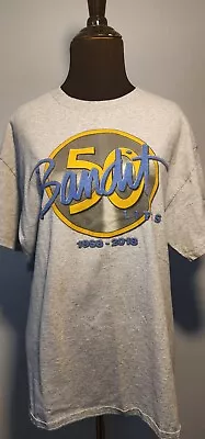 Buy Rare 50th Bandit Lites Crew Shinedown Nation 2018 Tour T-shirt - Gray - Large • 23.68£