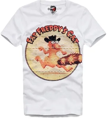 Buy E1syndicate T Shirt  Fat Freddy's Cat  Lsd Blotter Trip Art Ayahuasca Dmt 5513 • 22.78£