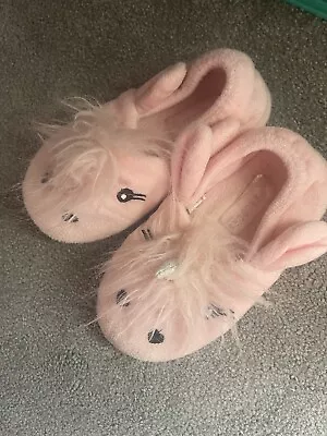Buy Girls Unicorn Slippers Size 10 11 • 2£