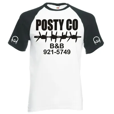 Buy Post Malone  Posty Co Logo  Raglan Baseball T-shirt • 16.99£