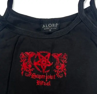 Buy 2003 Vintage SUPERJOINT RITUAL Tour Merch RARE Small Cropped Camisole Top • 72.34£