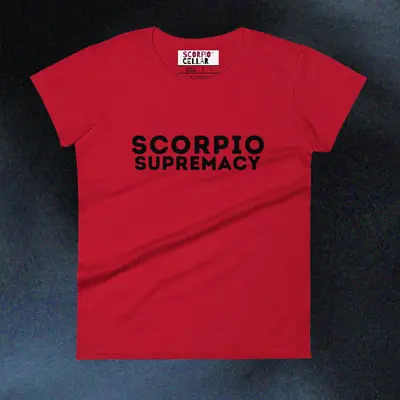 Buy Scorpio Supremacy Long Baby Tee | Ironic Y2k Baby Tee | Y2k Aesthetic | Gift  • 31.30£