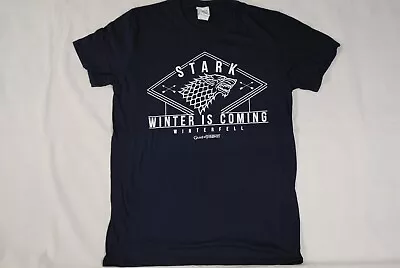 Buy Game Of Thrones Stark Winter Is Coming Winterfell T Shirt New Official Tv Show • 7.99£