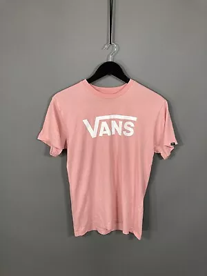 Buy VANS T-Shirt - Size Small - Pink - Great Condition - Men’s • 19.99£