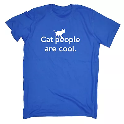 Buy Cat People Are Cool - Mens Funny Novelty Tee Top Gift T Shirt T-Shirt Tshirts • 12.95£