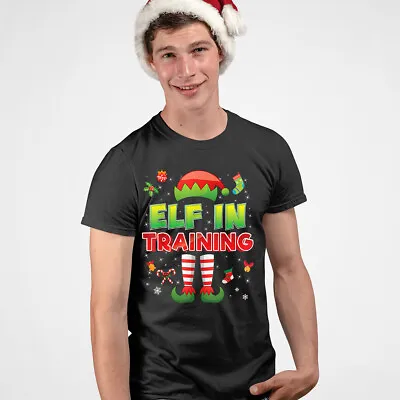 Buy Funny Christmas Elf Dancing Xmas Gift Funny Family Christmas T Shirt #MC#38 • 9.99£