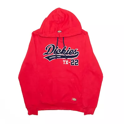 Buy DICKIES Mens Red Pullover Regular USA Hoodie XS • 26.99£
