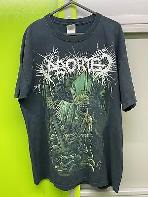 Buy Vintage Aborted T Shirt Our Father Who Art Of Feces Size L Death Metal Grindcore • 29.99£