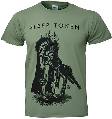 Buy Sleep Token The Summoning T Shirt Official Green New • 15.77£
