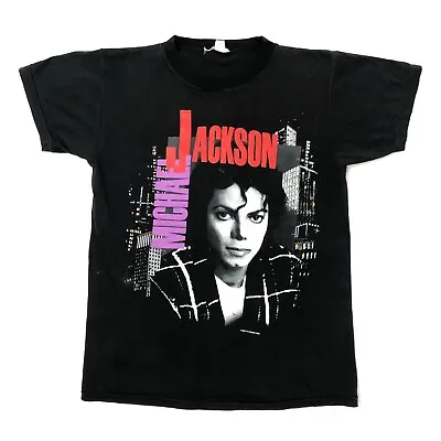 Buy Vintage 1988 Michael Jackson Bad Tour T-Shirt Single Stitch  • 69.99£