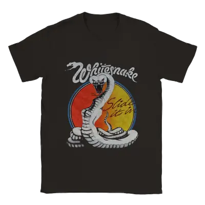 Buy Whitesnake Slide It In Euro Tour 1984 Tee Shirt • 32.40£