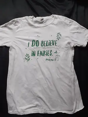 Buy Mens  Novelty  T Shirt Size  Medium Peter Pan Fairies • 8£