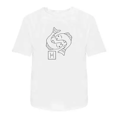 Buy 'Pisces Zodiac Symbol' Men's / Women's Cotton T-Shirts (TA031195) • 11.89£
